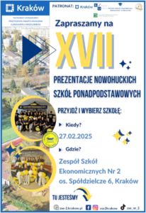 Plakat, Prezentacja Szkół NH