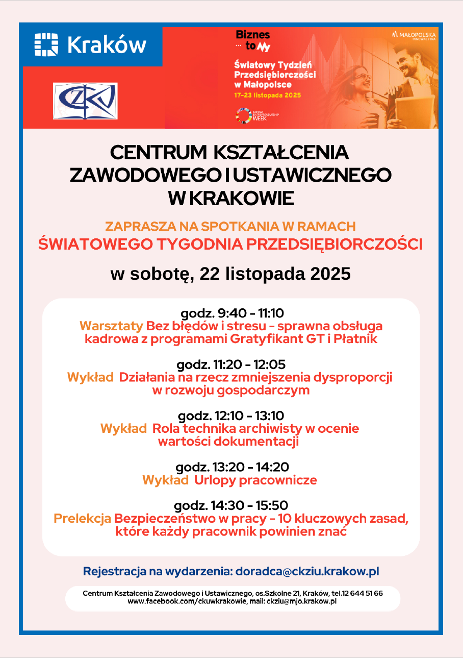 Światowy Dzień Przedsiębiorczości 2025